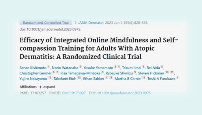 MINDFULNESS ¿REALMENTE MEJORA EL CONTROL DE DERMATOSIS CRONICAS INTEGRADERM LAURA MOYA 1